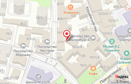 Объединение художников графического станкового искусства на карте