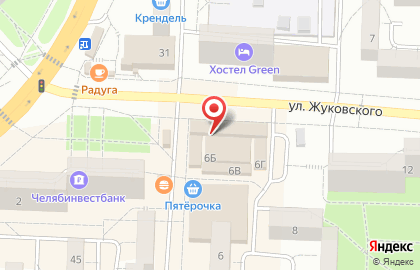 Магазин в Челябинске на карте