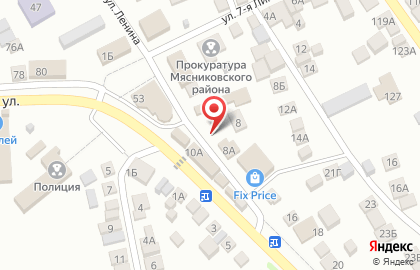 Мясной магазин в Ростове-на-Дону на карте