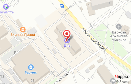 Почта России в Рязани на карте