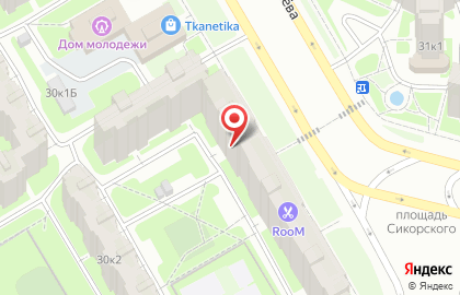 Студия маникюра и педикюра Top Hands Studio на проспекте Королева на карте