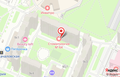 Кофейня Шоколадница на бульваре Дмитрия Донского на карте