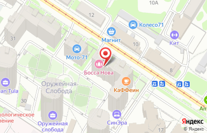 Магазин Красное & Белое в Туле на карте