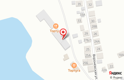 Замок для торжеств Тортуга на карте
