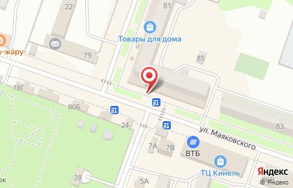 Магазин Модные детки на улице Маяковского на карте