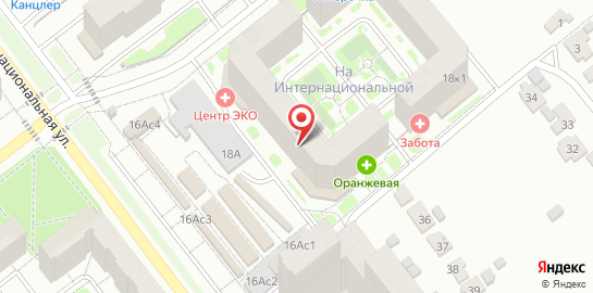 Клиника репродуктивной системы Центр ЭКО на Интернациональной улице на карте