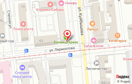 Магазин Красное & Белое на улице Куйбышева на карте