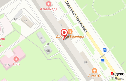 Морена ЗАО в Одинцово на карте