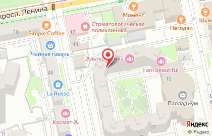 ЛЕНОБЛБАНК на улице Сакко и Ванцетти на карте
