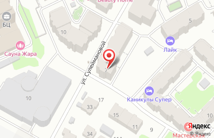 Legrand на улице Сулеймановой на карте