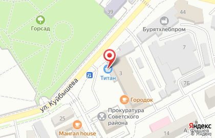 Удобный магазин Титан на улице Толстого на карте
