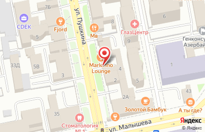 Екатеринбургский музей карикатуры на карте