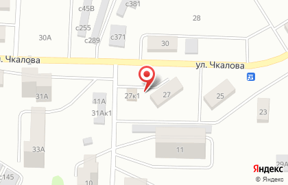 Магазин морепродуктов Океан на улице Чкалова на карте