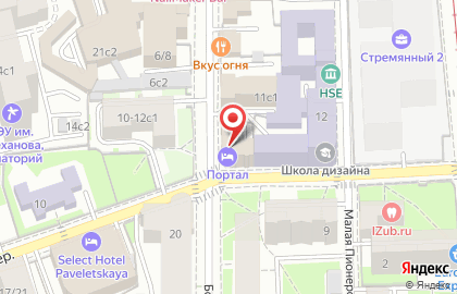 Визовый центр VisaV в Замоскворечье на карте