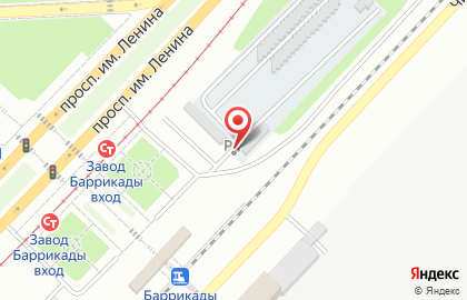 Автостоянка в Волгограде на карте