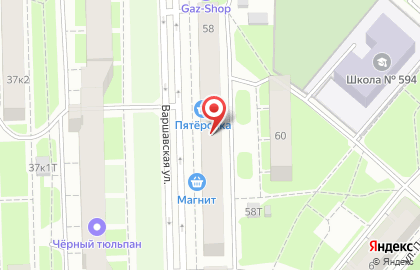 Интернет-магазин игрушек Мечта на Варшавской улице на карте