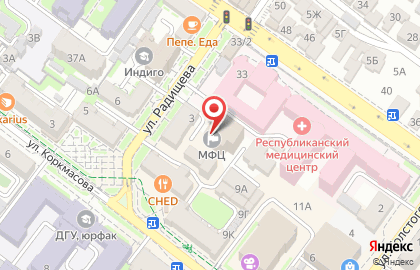 Центр государственных и муниципальных услуг Мои Документы в Советском районе на карте