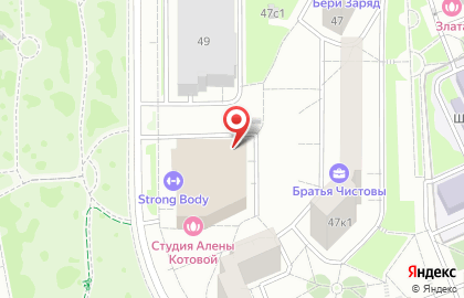 Супермаркет Пятёрочка в Москве на карте