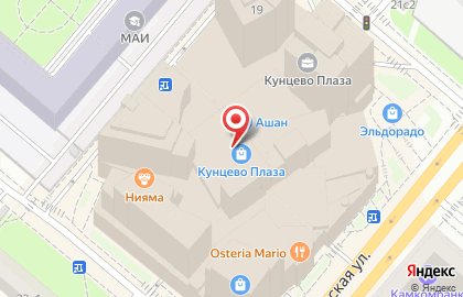 Магазин одежды Ketroy на Ярцевской улице на карте