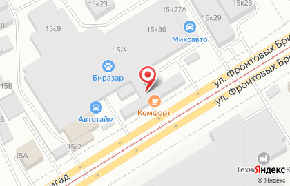 Сауна Винтаж в Орджоникидзевском районе на карте