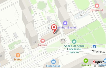 Дом комфорт на карте