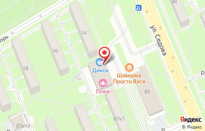 Супермаркет Магнит в Санкт-Петербурге на карте