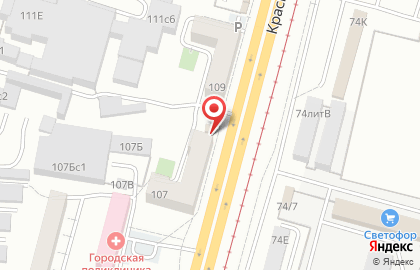 Пекарня Шарлотка Виорд на Краснореченской улице на карте