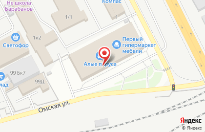 Мебельный салон Ваш дом на проспекте Машиностроителей на карте