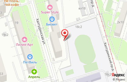 Паркет Холдинг на Бульваре Рокоссовского (ул Халтуринская) на карте