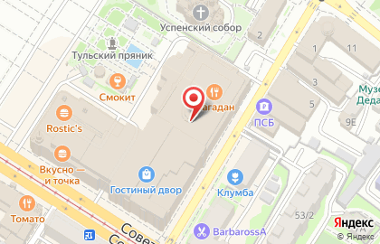 Концертная касса planzala.ru в Центральном районе на карте