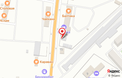 Шиномонтажная мастерская на улице Гагарина на карте