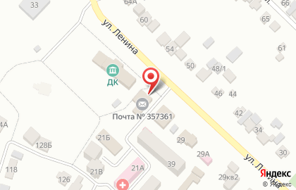 Магазин Семь печей на улице Ленина на карте