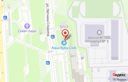 Детский бассейн Aqua baby club на карте