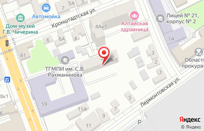 Общежитие, ТГМПИ им. С.В. Рахманинова на карте