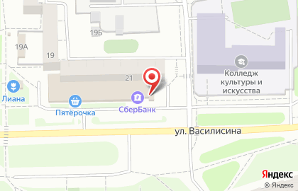 Служба курьерской доставки СберЛогистика на улице Верхняя Дуброва на карте
