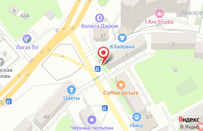 Магазин цветов, ИП Зуфарова Р.З. на карте