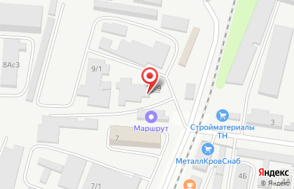 Перерабатывающая компания ПетраКом в Ростове-на-Дону на карте