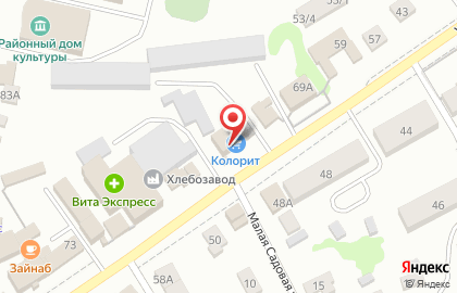 Магазин строительно-отделочных материалов Колорит в Казани на карте