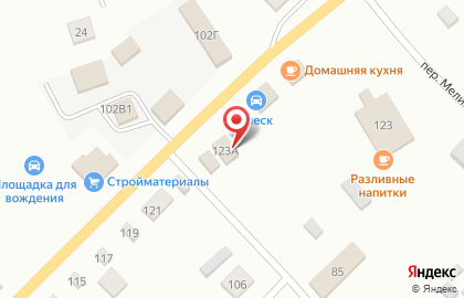 Магазин разливного пива Пивной причал в Красноярске на карте