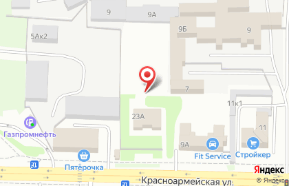 Судебный участок г. Дзержинска на улице Сухаренко на карте