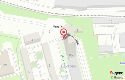 Автостоянка на ул. Транспортников, 3а на карте