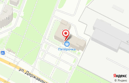 Мебельная фабрика Гермес в Великом Новгороде на карте