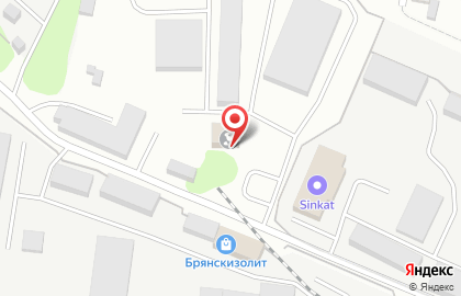 Складской комплекс Интертрейд на карте