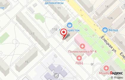 АктивДеньги на Елецкой улице на карте