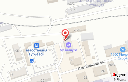 Клиентская служба на правах отдела в Гурьевском районе на карте