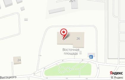 ПАТП на улице Владимира Высоцкого на карте
