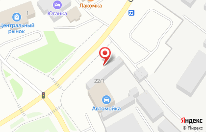 Торговая компания на Набережной улице на карте