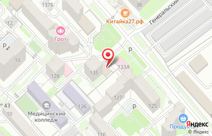 Мини-маркет Раз Два в Кировском районе на карте