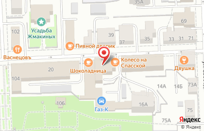 Пенаты на Спасской улице на карте