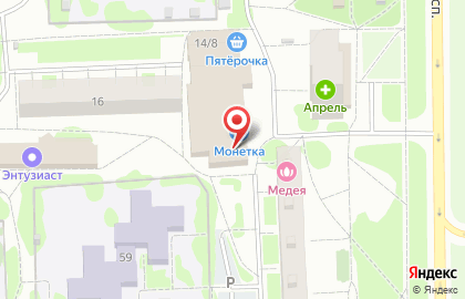 Пекарня Речпортовский хлеб в Тобольске на карте